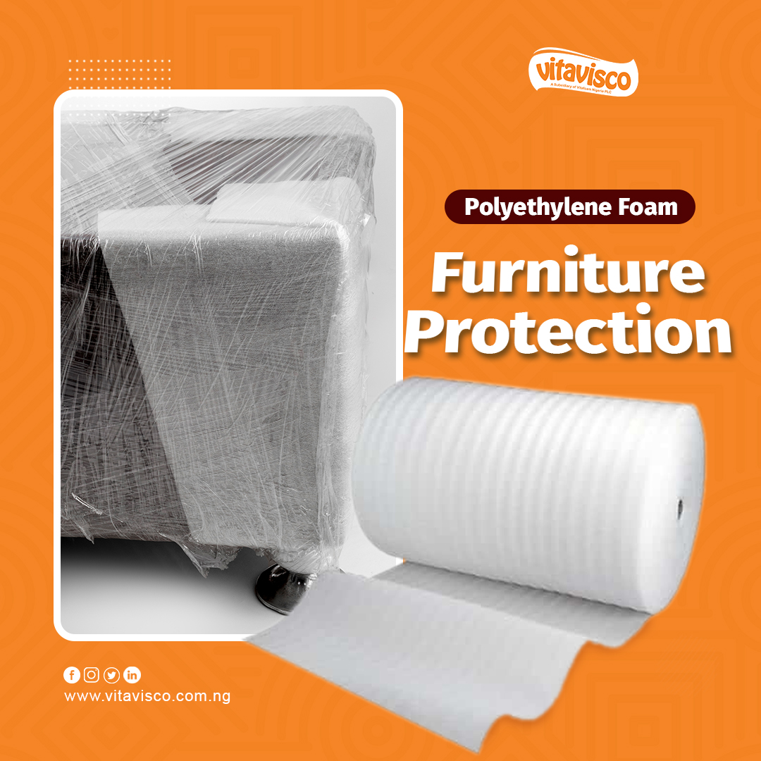 Vitavisco-polyethylene sheet furniture protection